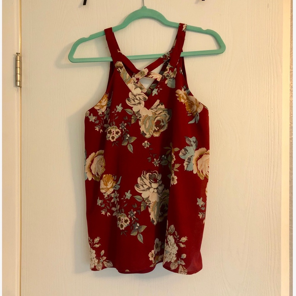 Doe and Rae floral top